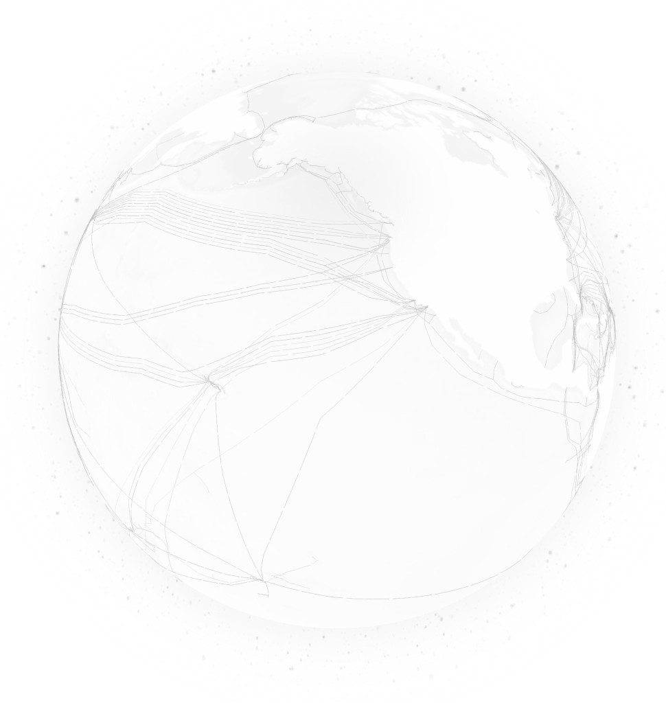 a static image of a whitewashed globe with underwater internet cables